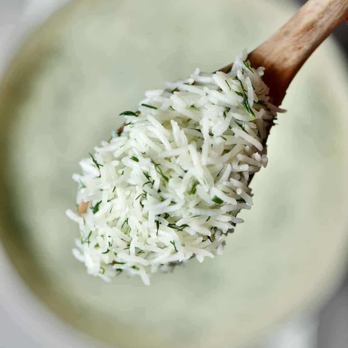middle eastern fluffy basmati dill rice - Article 1